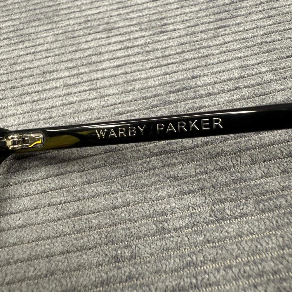 Warby Parker Daisy M 100 Eyeglasses Black Cat Eye Frames 52-16-140